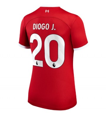 Maillot de foot Liverpool Diogo Jota #20 Domicile Femmes 2023-24 Manches Courte